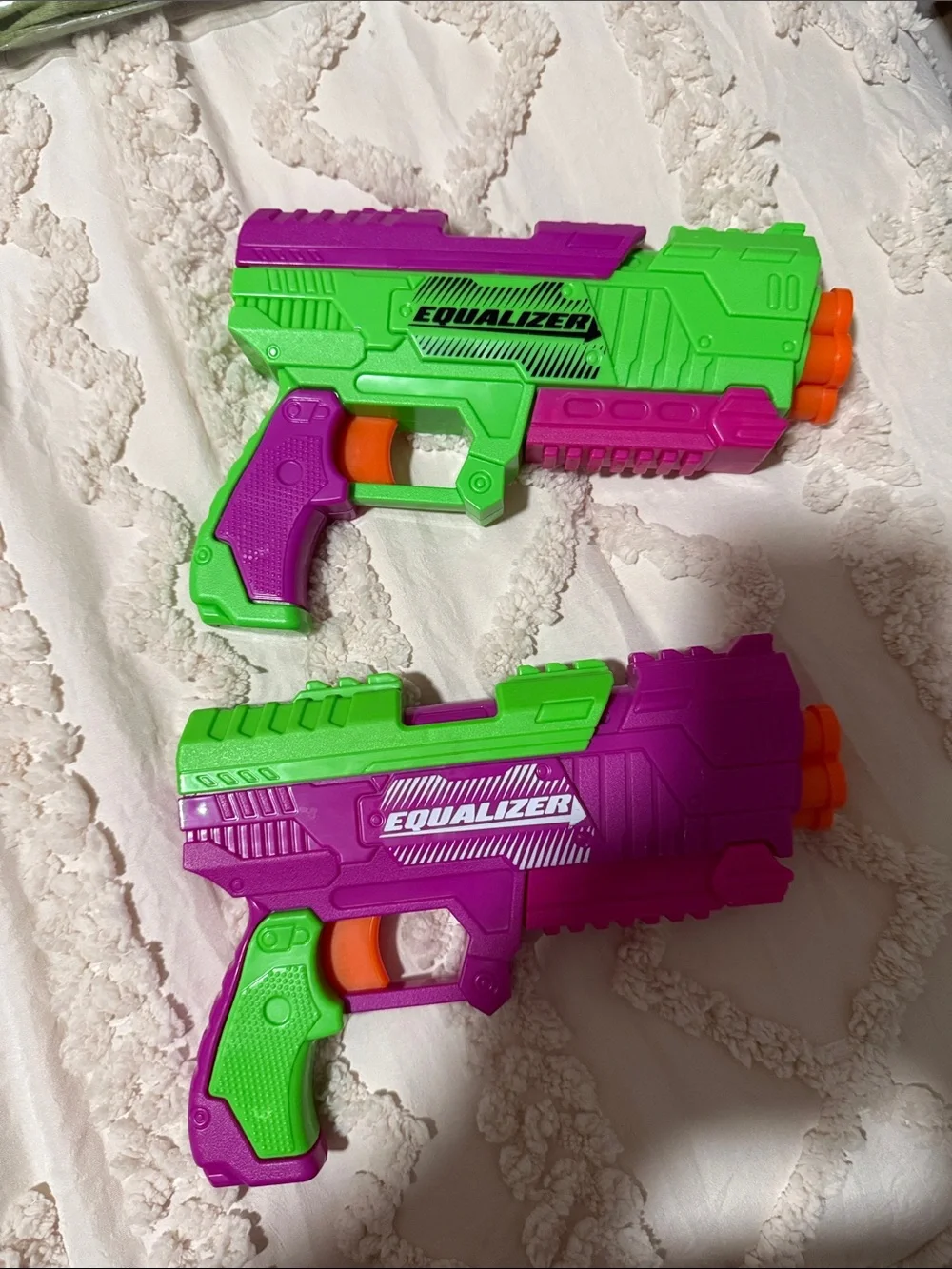 Kids Toy nerf guns  - Green & Purple